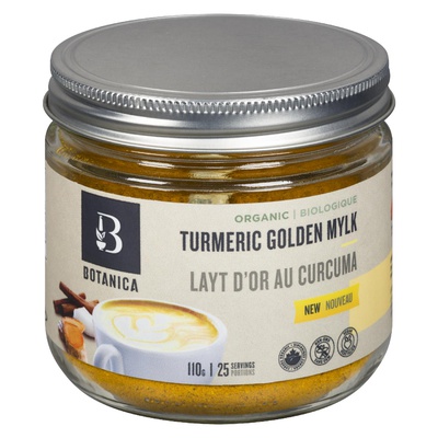 Botanica - Organic Turmeric Golden Mylk Powder