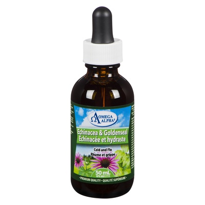 Omega Alpha - Echinacea & Goldenseal Liquid Cold & Flu