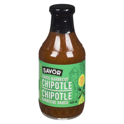 SAVOR ORGANIC BBQ SAUCE CHIPOTLE