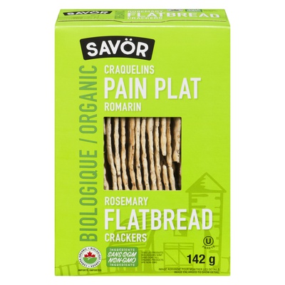 SAVOR ORGANIC FLATBREADS ROSEMARY