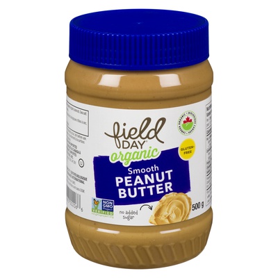 FIELD DAY ORG PEANUT BUTTER SMOOTH