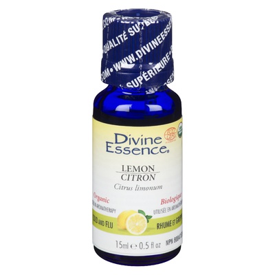 Divine Essence -  Organic Lemon Essential Oil