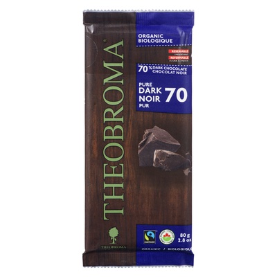 THEOBROMA 70% DARK CHOC.