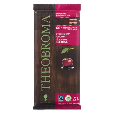 THEOBROMA 60% D.CHOC. CHERRY