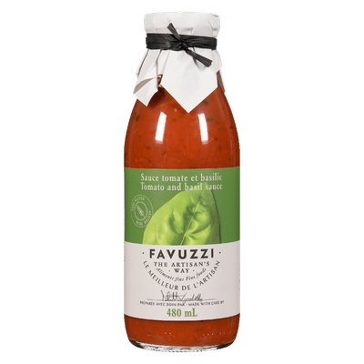 Favuzzi - Tomato & Basil Pasta Sauce