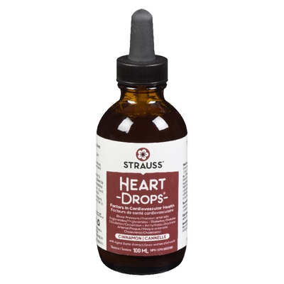 STRAUSS HEARTDROPS-CINNAMON