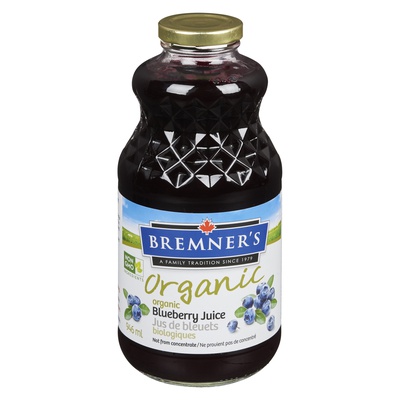 BREMNERS ORG JUICE BLUEBERRY