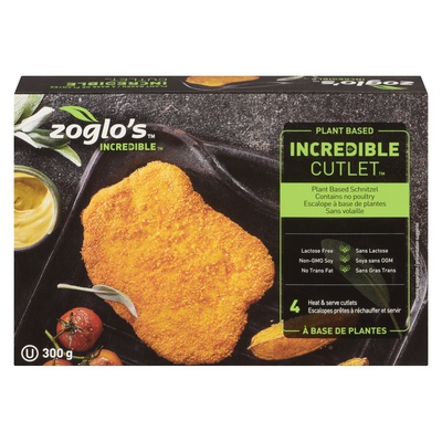Zoglo's Incredible - Plant Based Cutlet
