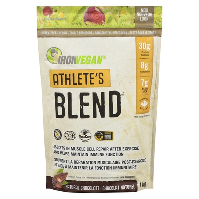 Iron Vegan - Athlete's Blend - Chocolate Powder