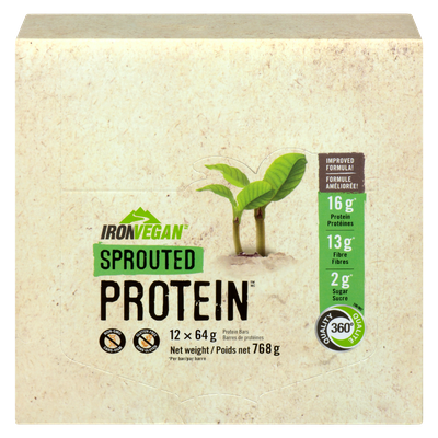 Iron Vegan - Sprouted Salted Caramel Protein Bar