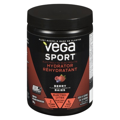 Vega - Electrolyte Hydrator - Berry Powder Drink Mix