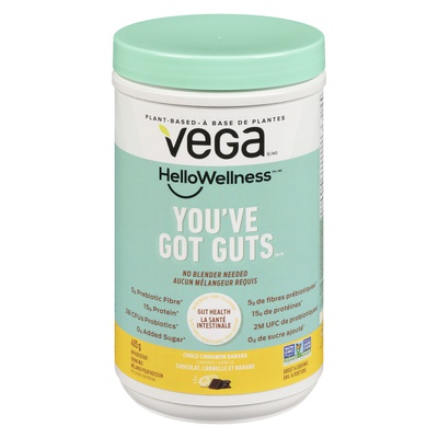 Vega - Hello Wellness You've Got Guts Choco Cinnamon Bananas Probiotic Mix