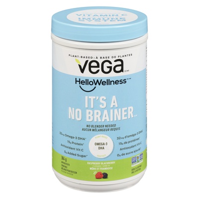 Vega - Hello Wellness No Brainer Raspberry and Blackberry Brain Food Mix