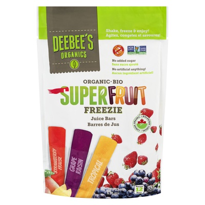 DEEBEE'S ORG SUPERFRUIT FREEZIES