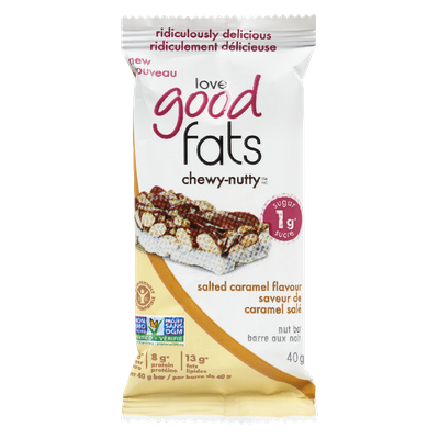 Love Good Fats - Chewy Nutty Salted Caramel Bar