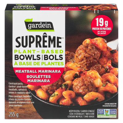 Gardein Bowl - Meatball Marinara