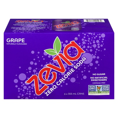 Zevia - Zero Calorie Grape Soda