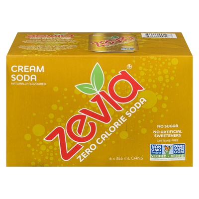 Zevia - Zero Calorie Cream Soda
