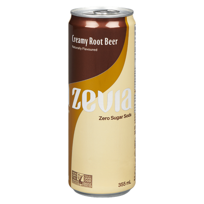 Zevia - Creamy Root Beer Sleek Cans
