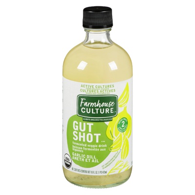 FARMHOUSE CULTURE GUT SHOT GARLIC DILL