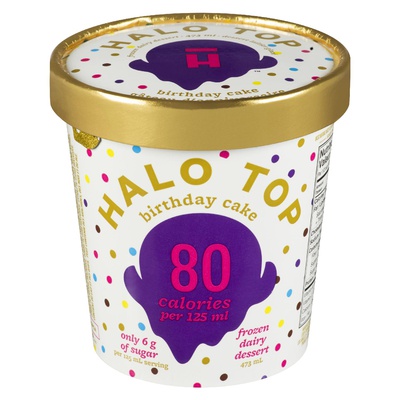 HALO TOP BIRTHDAY CAKE ICE CREAM