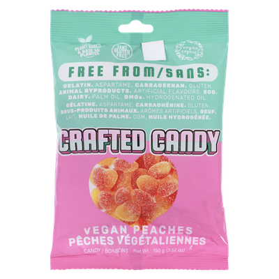 Crafted Candy - Vegan Gummy Peaches