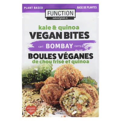 Function Natural Foods Co.- Kale & Quinoa Vegan Bites - Bombay Curry