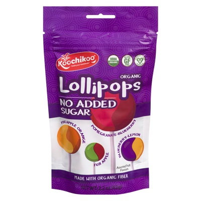 KOOCHIKOO ORGANIC LOLLIPOPS NSA