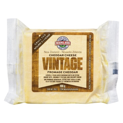 MAINLAND VINTAGE CHEDDAR CHEESE