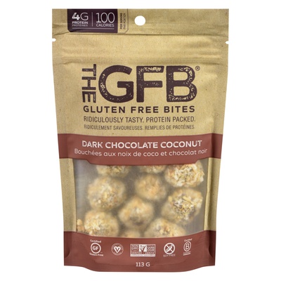 The G.F.B - Dark Chocolate Gluten Free Coconut Bites