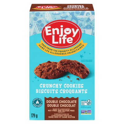 Enjoy Life - Double Chocolate Crunch Cookies