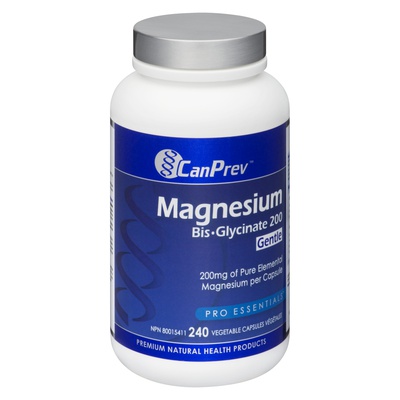 CanPrev - Magnesium Bis-Glycinate 200mg