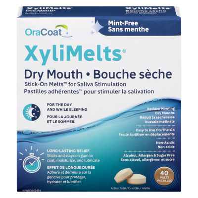 Xylimelts - Stick On Melts for Saliva Stimulation