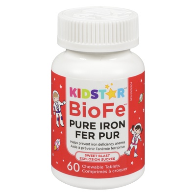 KIDSTAR BIOFE IRON CHEWABLE
