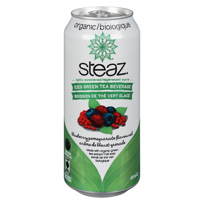 STEAZ ICED TEA BLUEBERRY POMEGRANATE