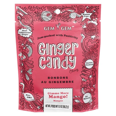GEM GEM GINGER CANDY MANGO