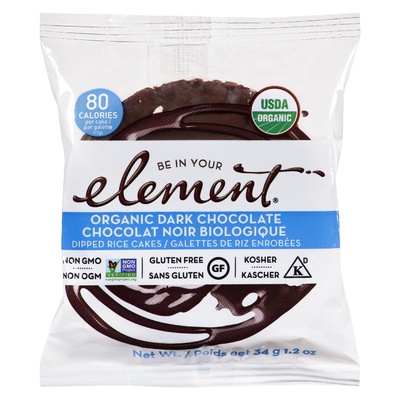ELEMENT RICE CAKES DARK CHOCOLATE