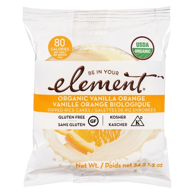 ELEMENT RICE CAKES VANILLA ORANGE