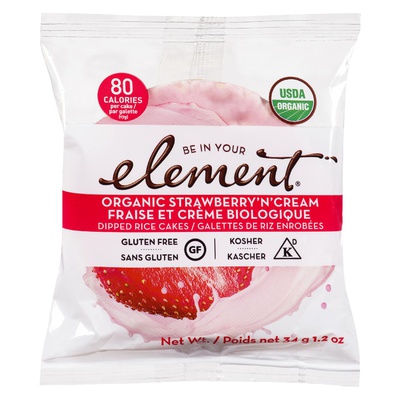 ELEMENT RICE CAKES STRAWBERRY N' CREAM