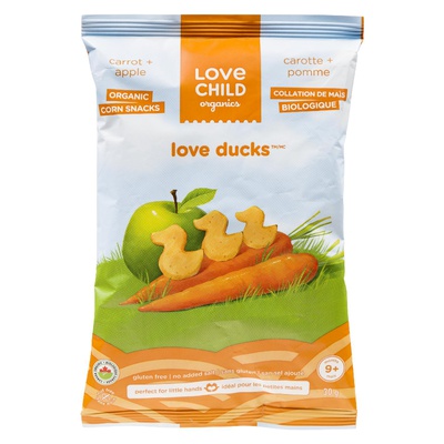 LOVE CHILD LOVE DUCKS CARROT APPLE
