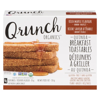 QRUNCH ORGANIC VEG PATTY-MAPLE