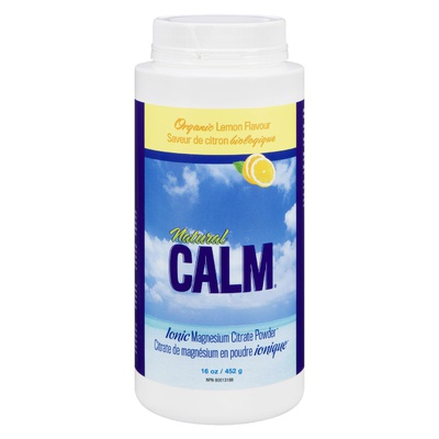 Natural Calm - Lemon Magnesium Citrate Powder