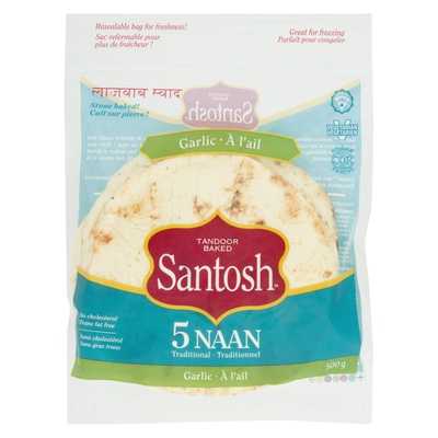 SANTOSH 5 NAAN - GARLIC