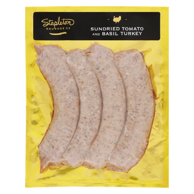 Stapleton Sausage Co. - Sundried Tomato & Basil Turkey