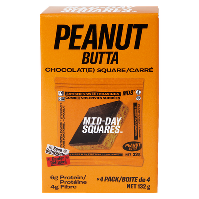MID DAY SQUARES PEANUT BUTTER