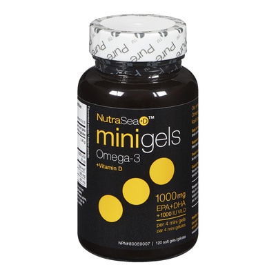 NUTRA MINI GELS OMEGA3+D