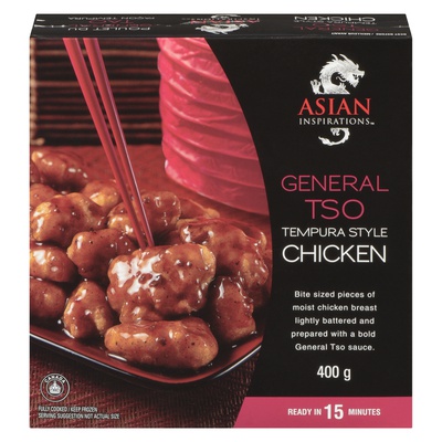 ASIAN INSPIRATION TEMPURA STYLE CHICKEN