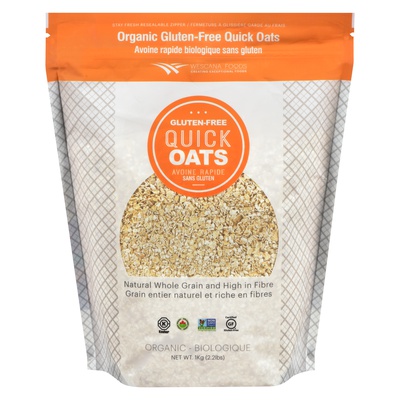 Wescana - Organic Gluten Free Quick Oats