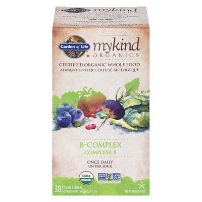 GARDEN OF LIFE MYKIND ORG B COMPLEX