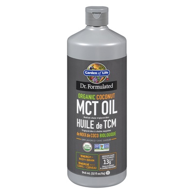 GARDEN OF LIFE ORG COCONUT MCT OIL